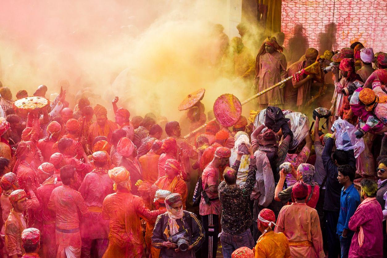  Lath Maar Holi in Barsana and Nandagaon