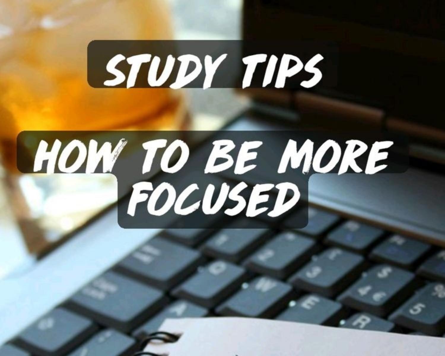 Study Tips Pt. 1