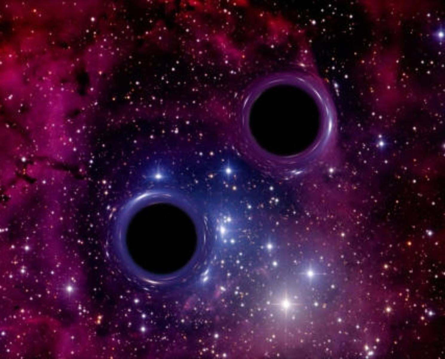 What If Two Black Holes Collided?