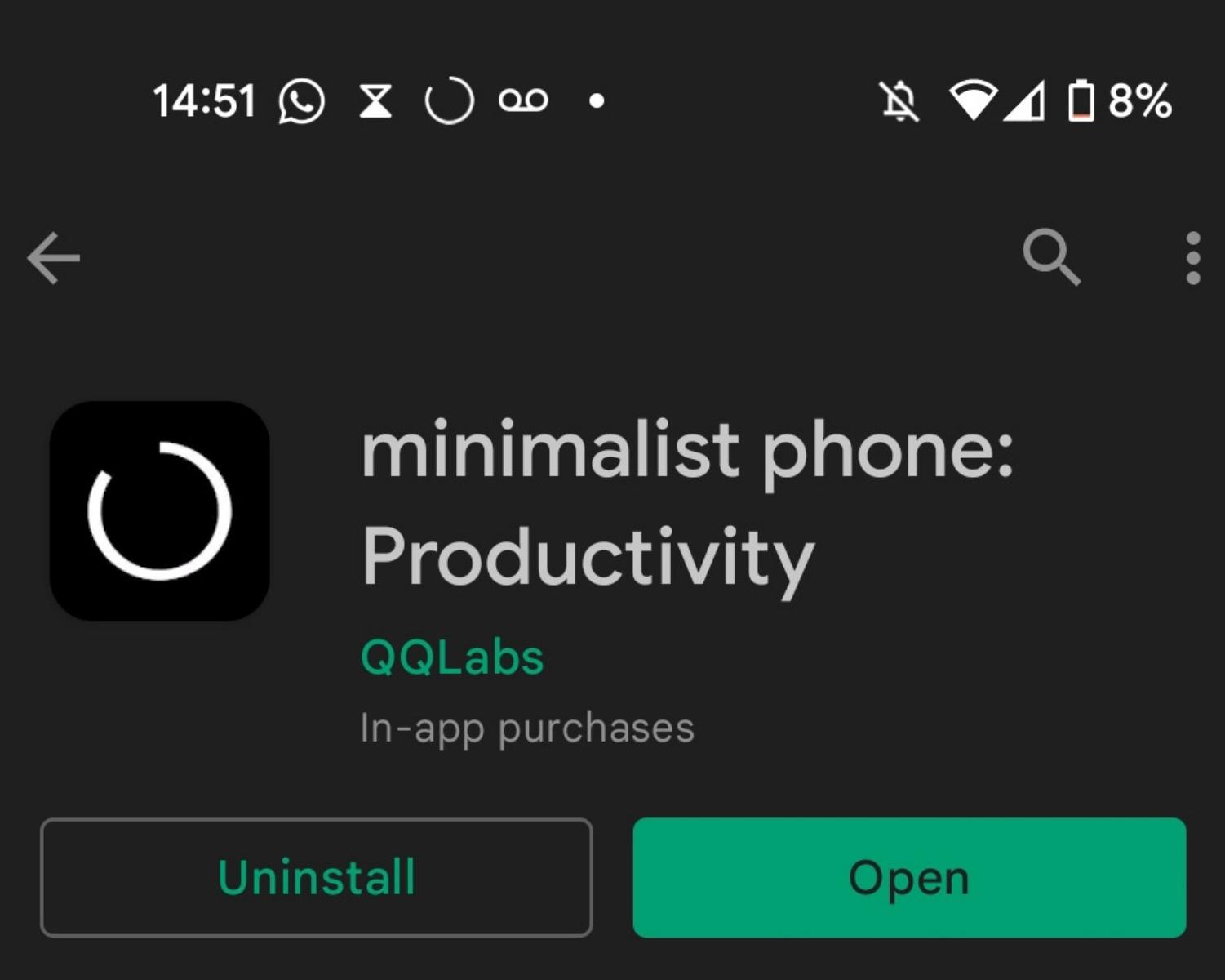 Minimalist Phone