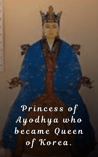 Princess of Ayodhya who became Queen of South Korea.