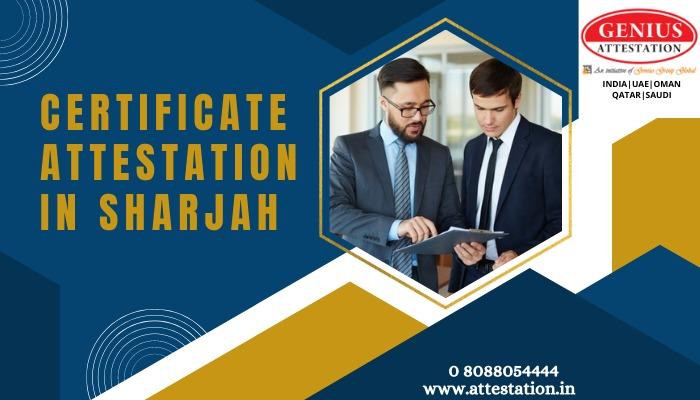 Certificate attestation in India