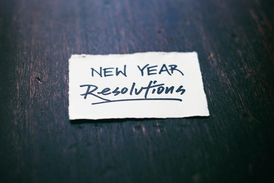 THE TRUTH ABOUT NEW YEAR'S RESOLUTION AND DEVICES 