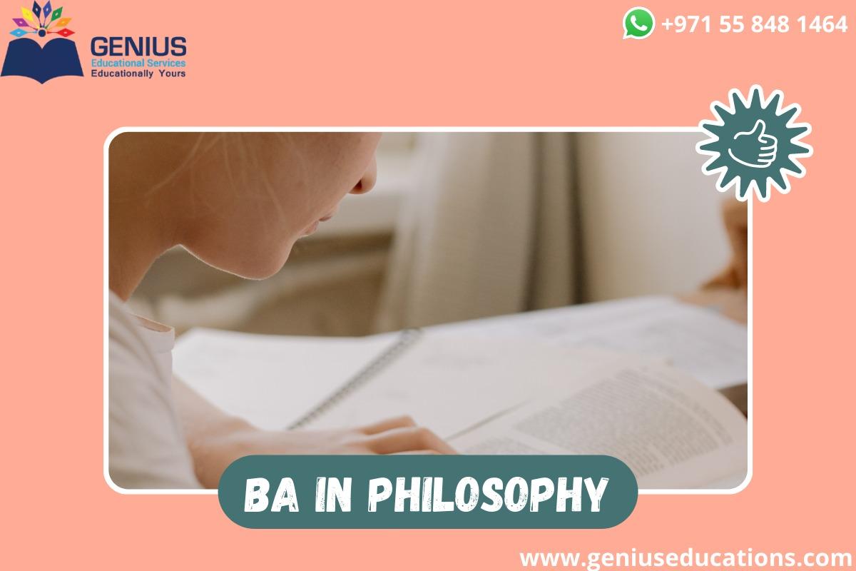 BA in Philosophy
