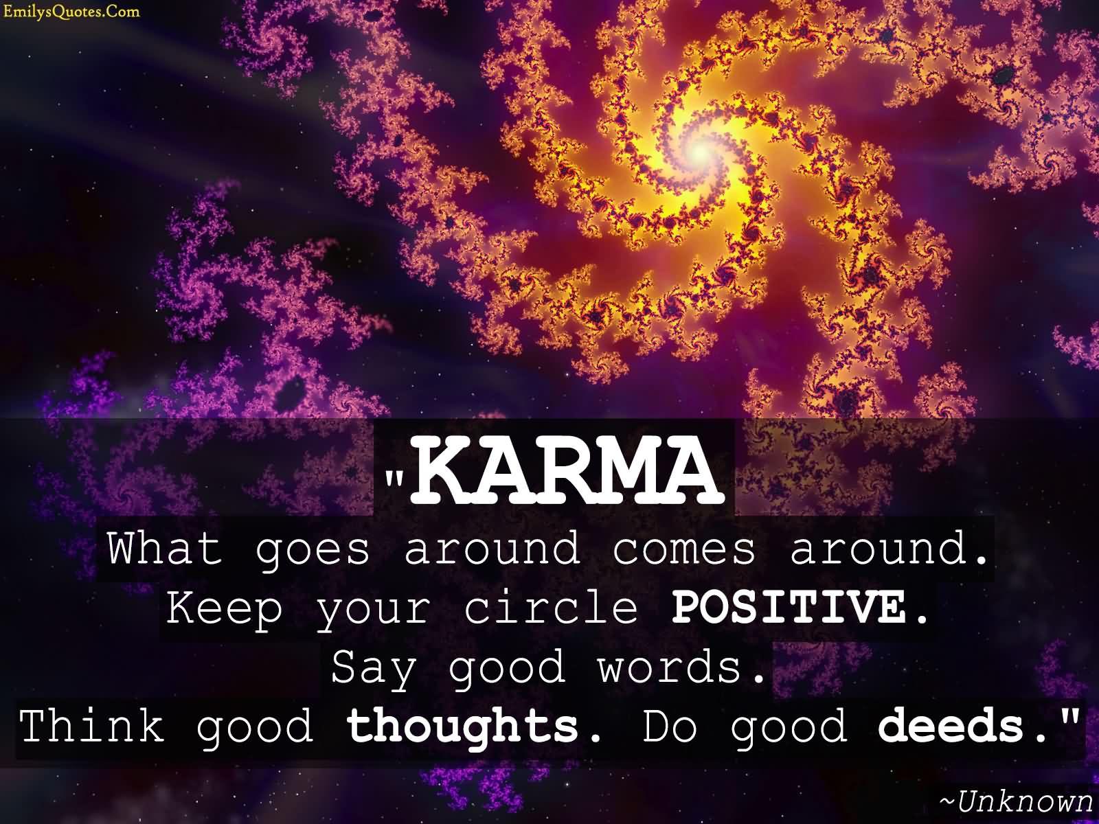 Positive Karama = Positive Result