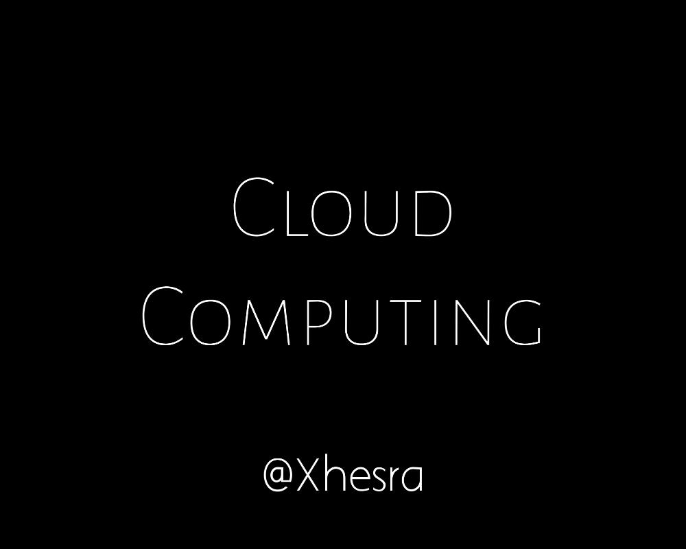 Cloud Computing (T5)