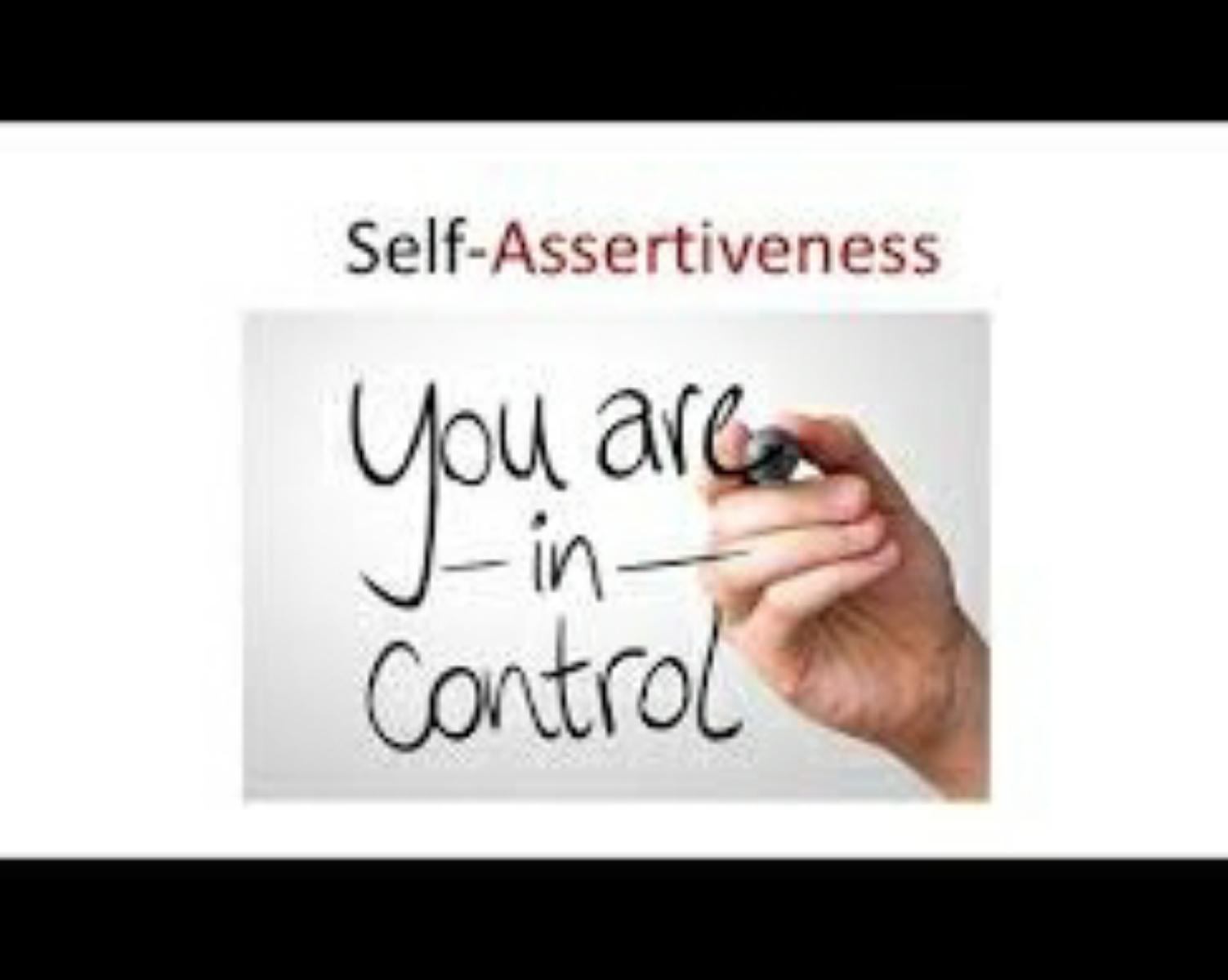 The practice of self-assertivenes