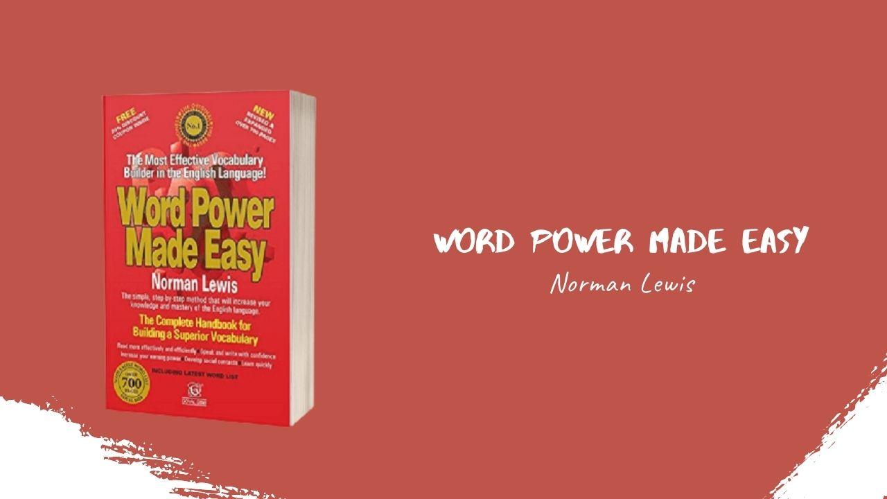 3)Word Power Made Easy