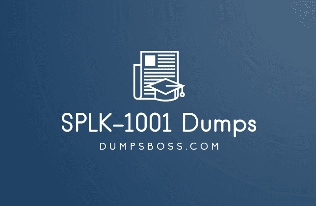 SPLK-1001 Dumps