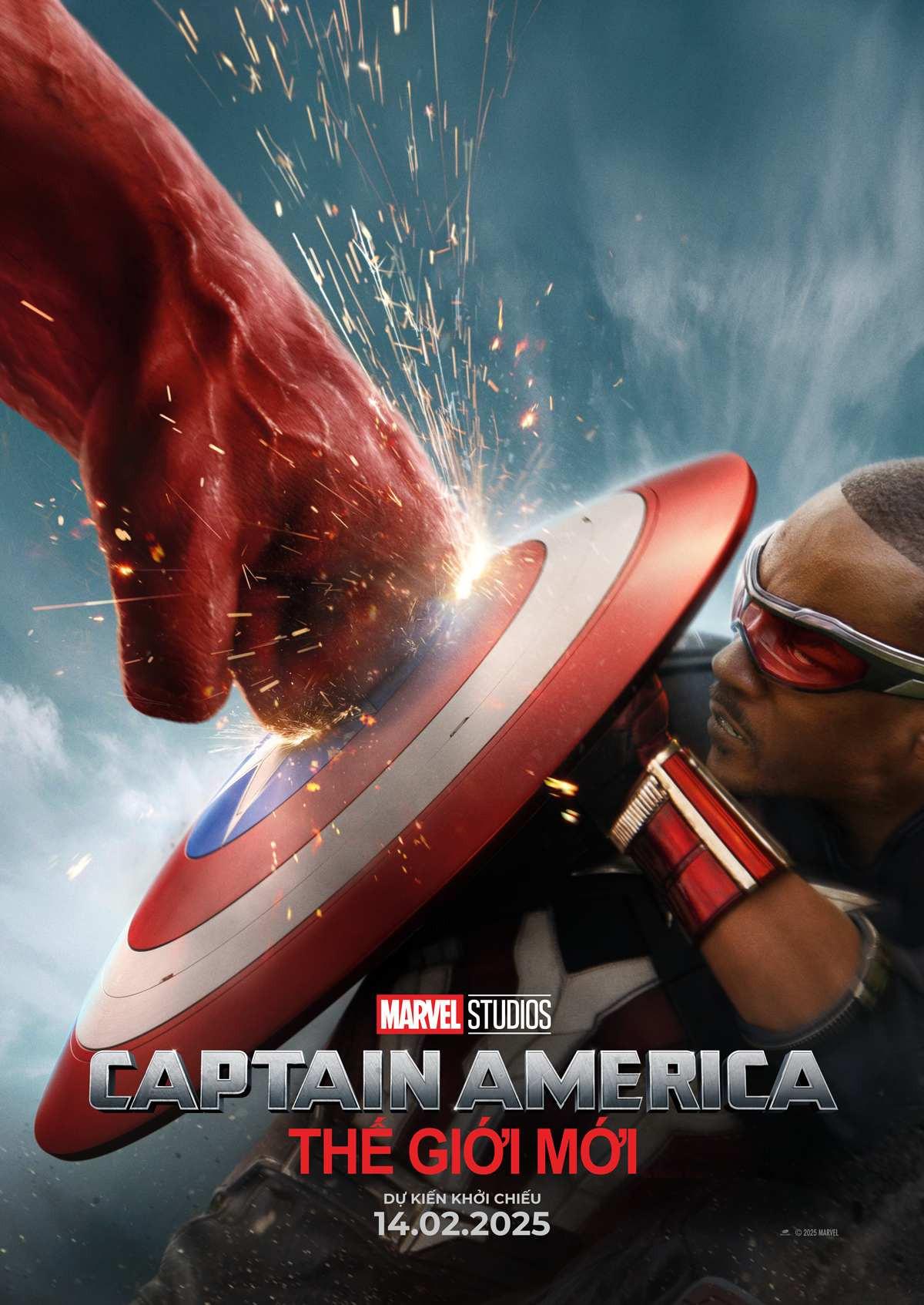 Xem Phim.) "Captain America: Thế Giới Mới" (2025) Vietsub FULL HD + Thuyết Minh