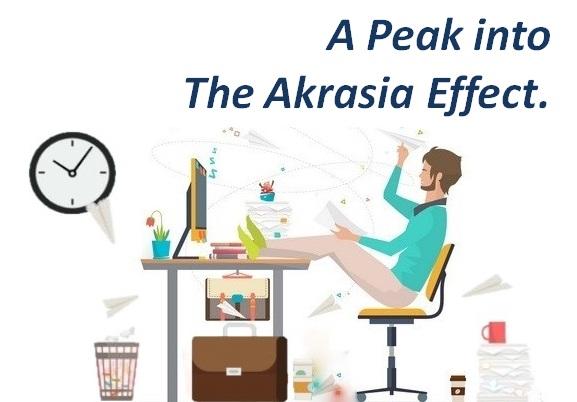 FOLLOW THROUGH BEHAVIOURS: THE AKRASIA EFFECT