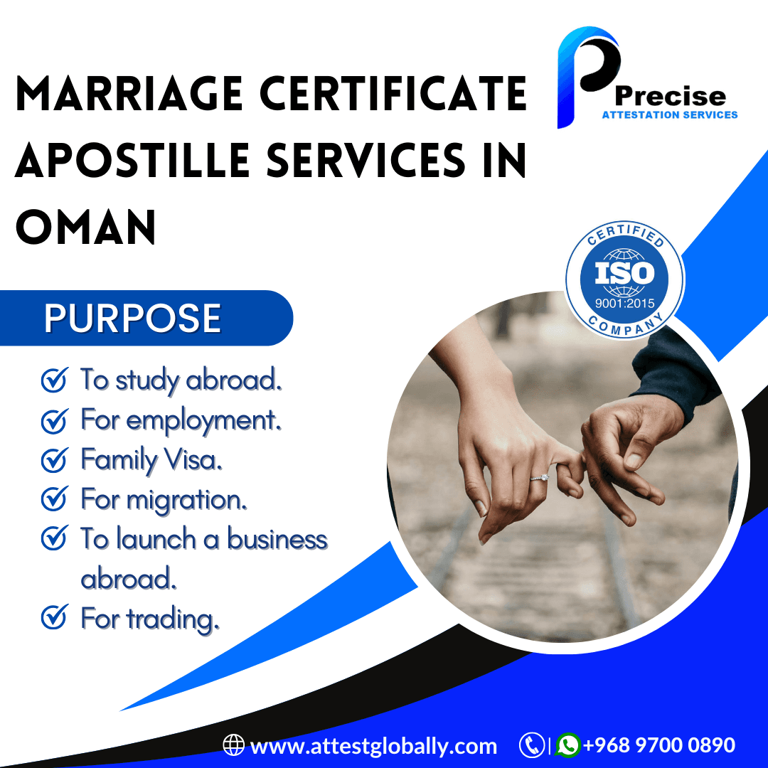 A Guide to Marriage Certificate Attestation in Oman