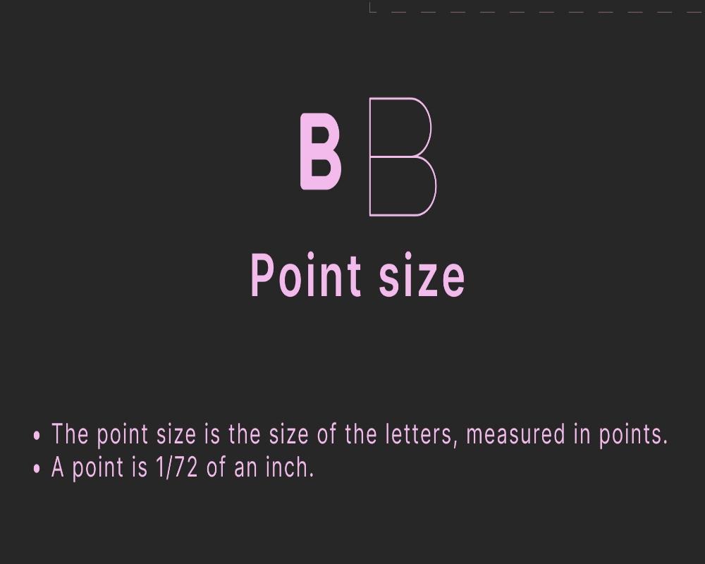 2. Point Size