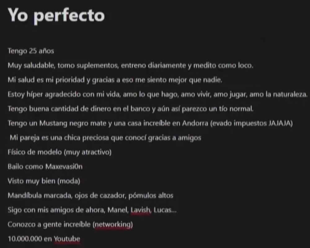 Escribe Tu "Yo" Perfecto