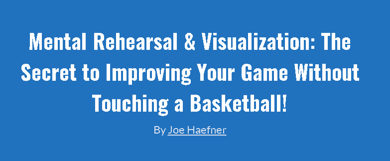 Visualization is an often-taught mental rehearsal technique in sports