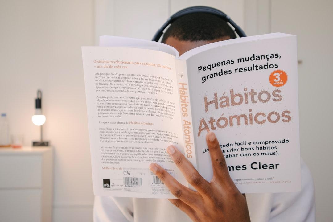 1."Atomic Habits" by James Clear