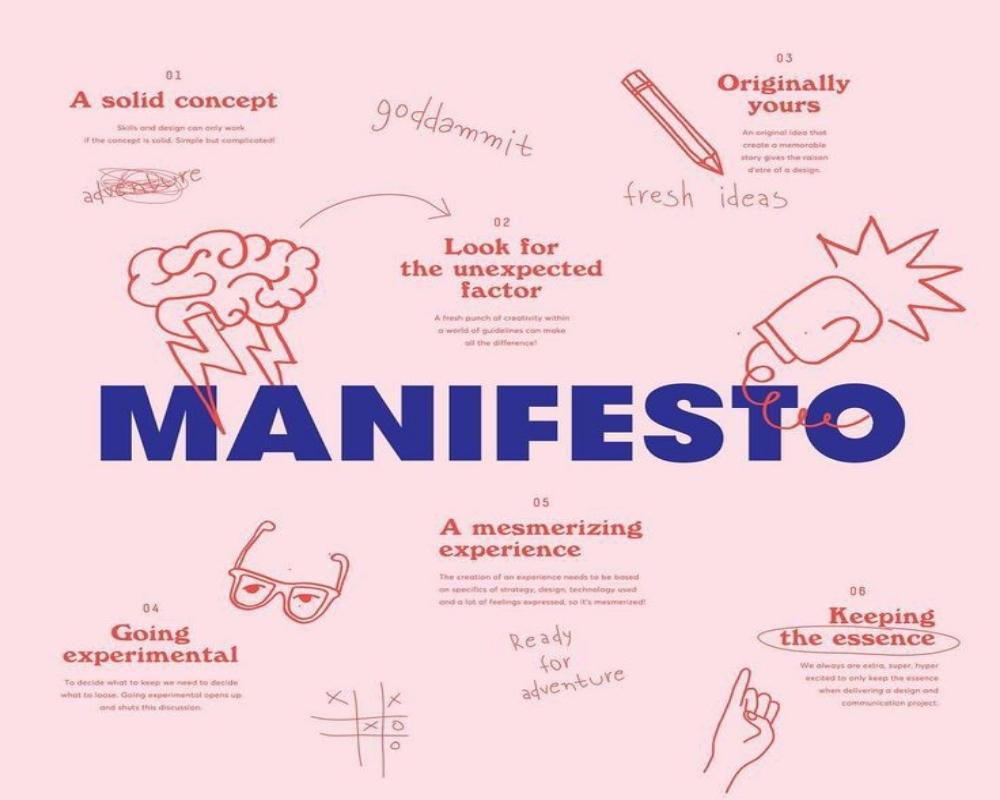 Write your own manifesto: