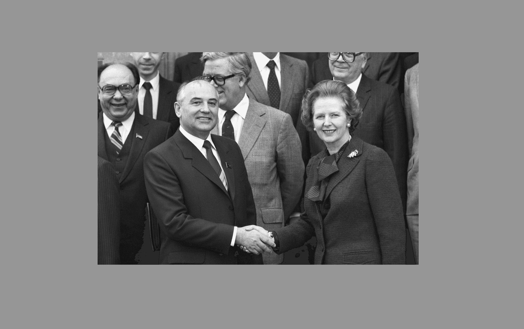 Thatcher meets Gorbachev