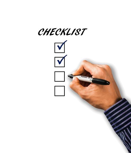 The Role Of Checklists