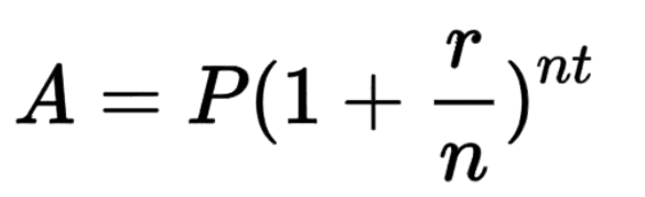 Formula for Compound Interest