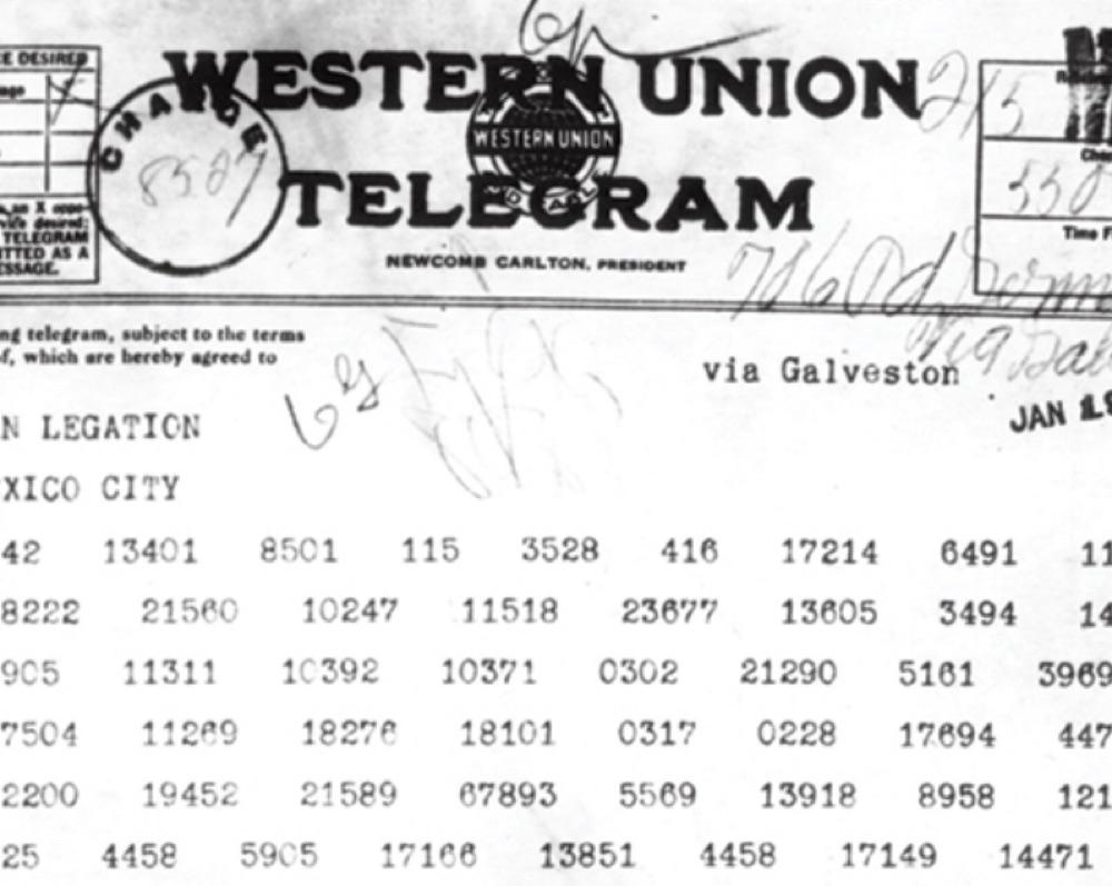 The Zimmerman Telegram and Entry Of America Into WWI