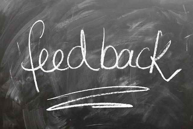 Embrace Feedback