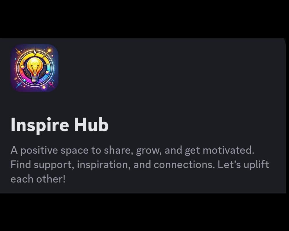 Join Inspire Hub: A New Community for Growth and Motivation!