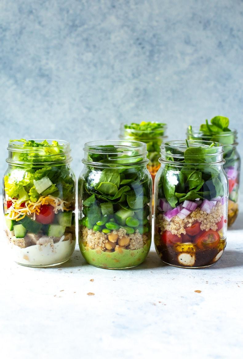 Mason Jar Salads