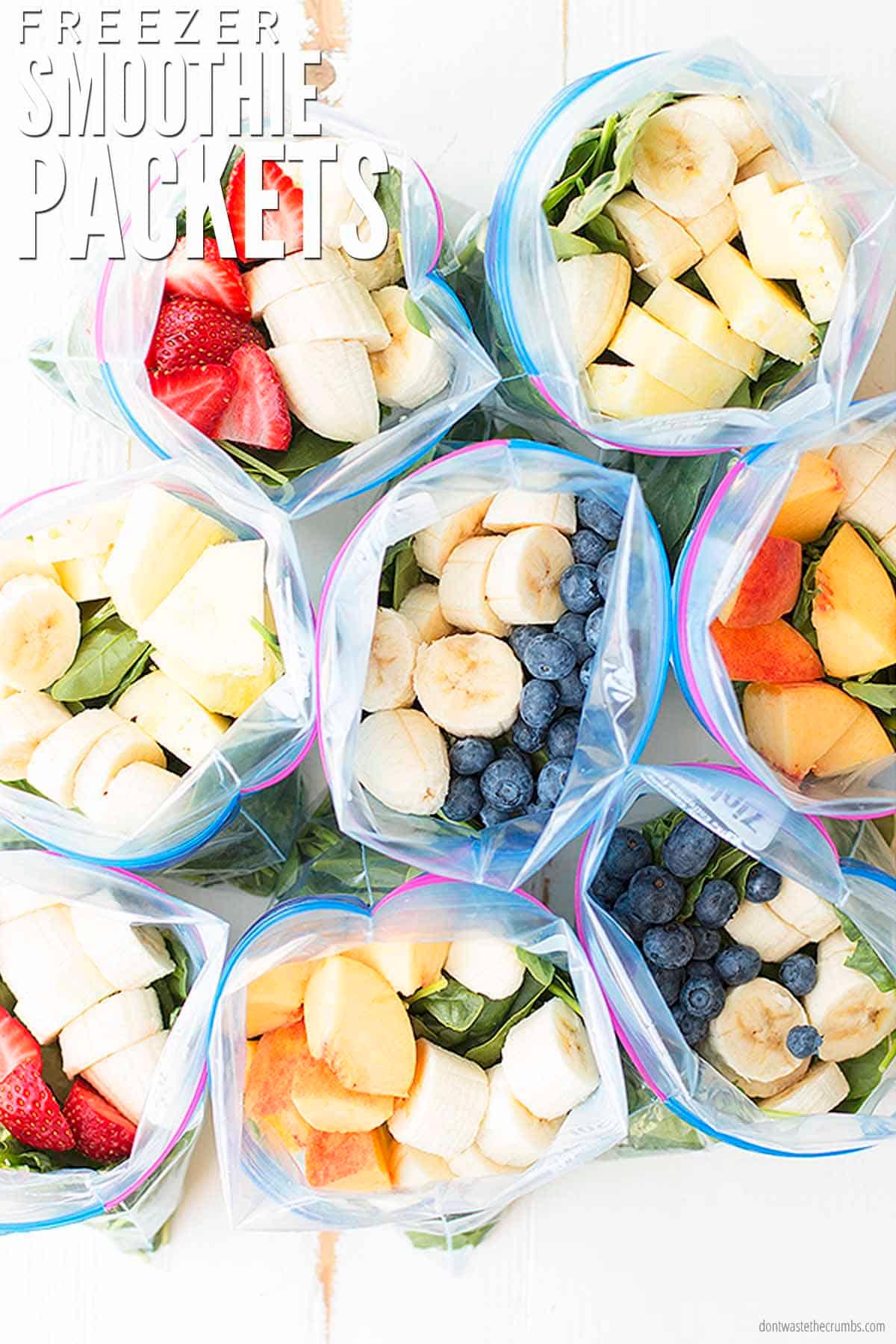 Power-Packed Smoothie Bags