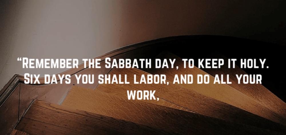 4. Day of The Sabbath