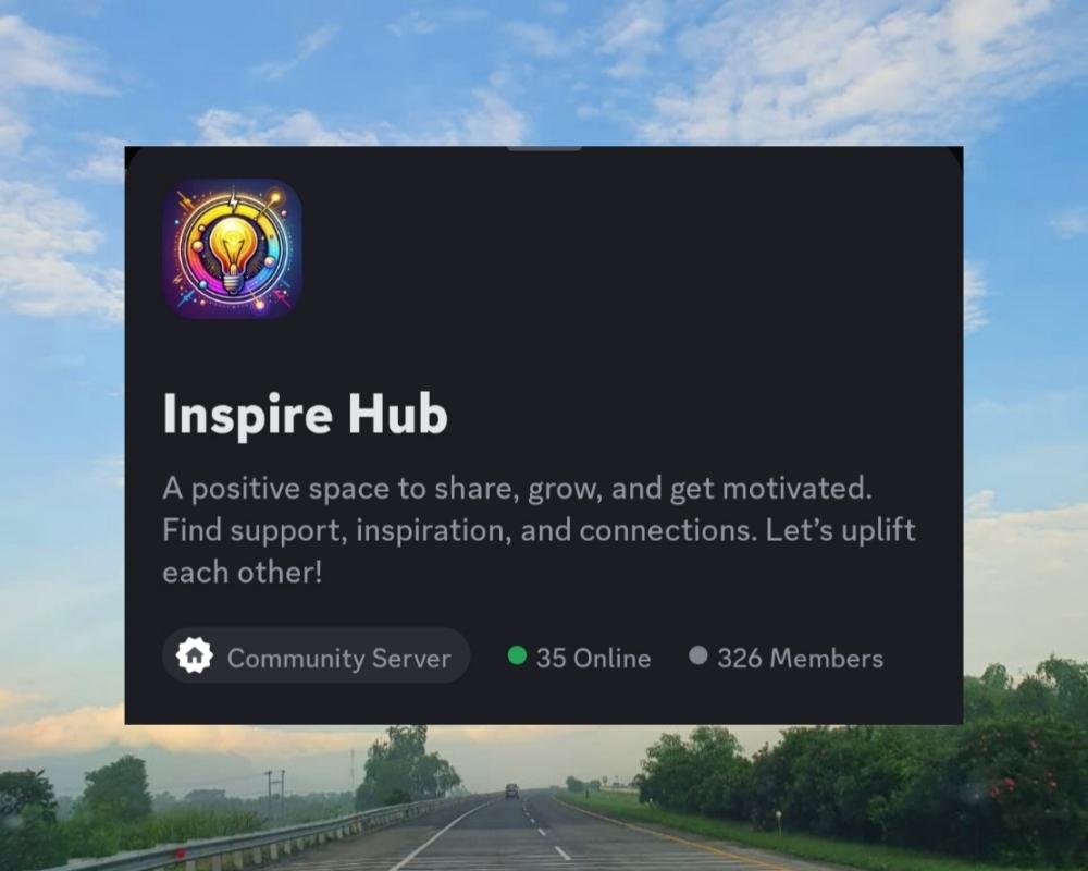 🌟 Join Inspire Hub: A Community of 300+ Motivated Minds! 🌟