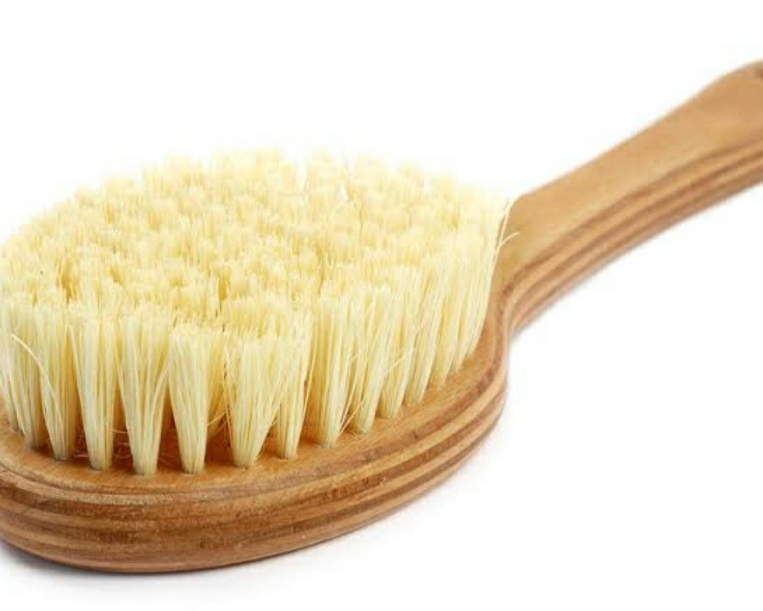 6. Dry skin brushing 
