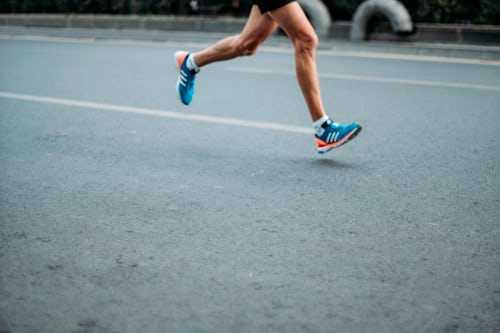 The average human running speed