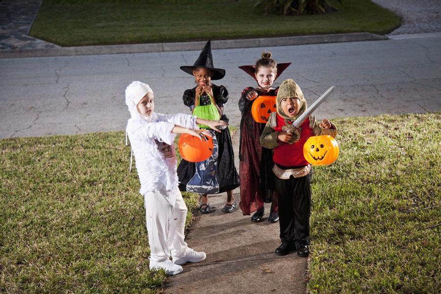 Trick-or-treating comes from "souling"