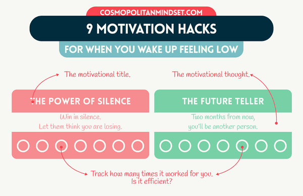 Motivation Hacks for When You Wake Up Feeling Low