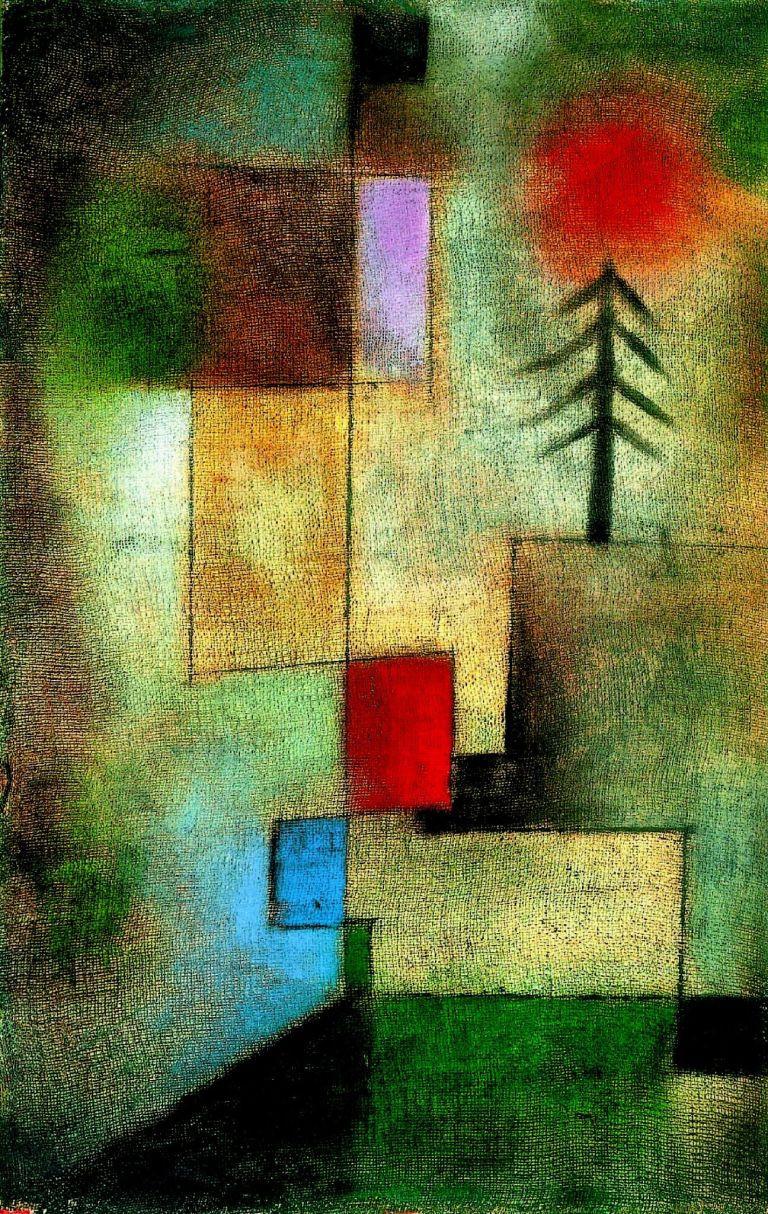 Paul Klee likens the artist to a tree