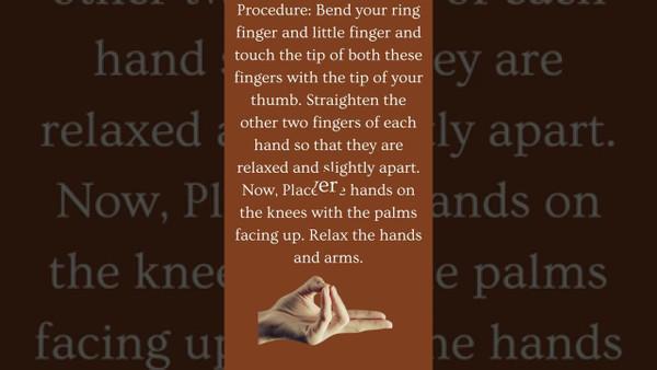 Prana Mudra (Gesture of life) / Prana mudra benefits /prana mudra meditation / How to do prana mudra