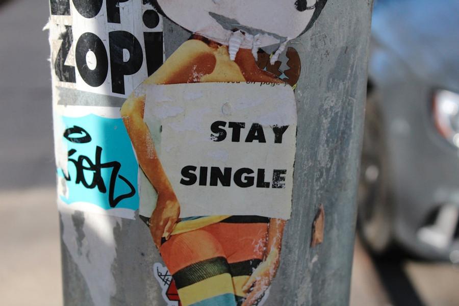 Staying Single Is Not A Riskier Choice. 