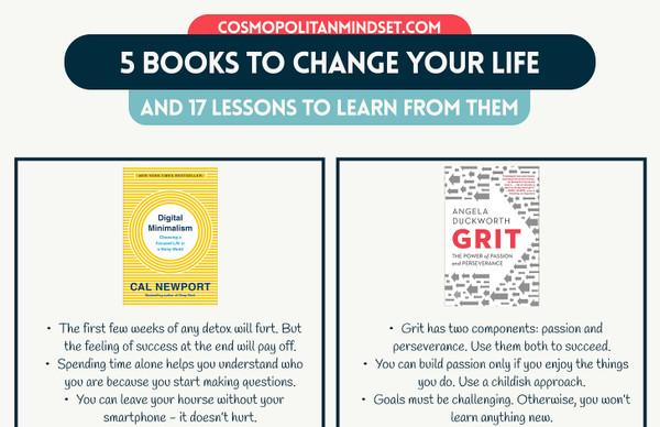 You Only Need to Read 5 Books to Change Your Life