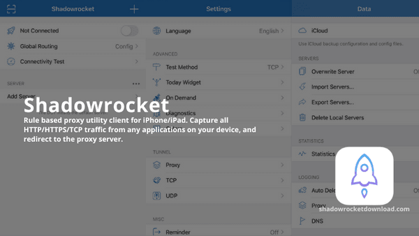 Shadowrocket ✨ #1 Best Rule Based Proxy Utility