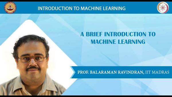 Week 1 - Lecture 1 - Introduction to Machine Learning