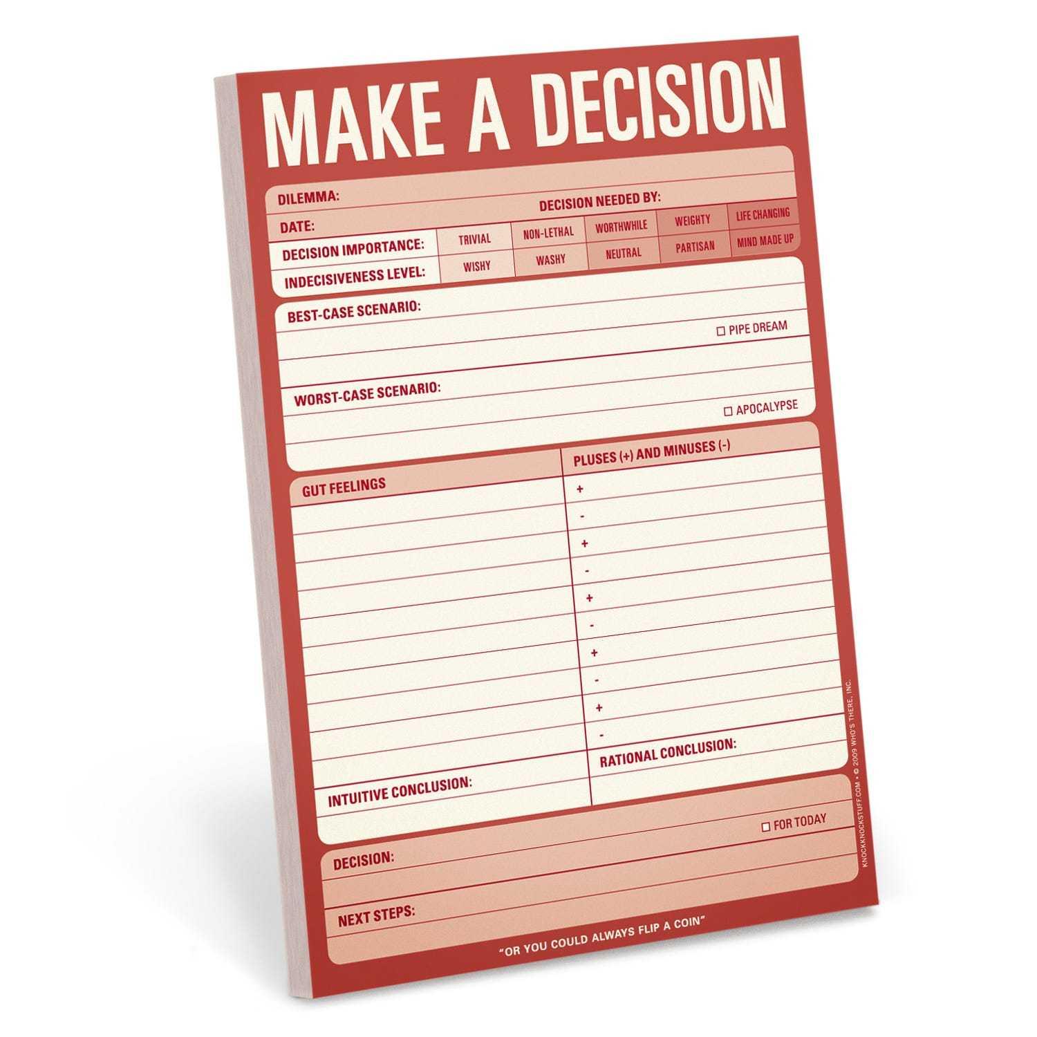 Don't Let Your Emotions Make Your Decisions. Try The Revolving Door Test For Decision-Making.