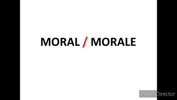 Moral Vs Morale || Confusing Words || Concept Clear