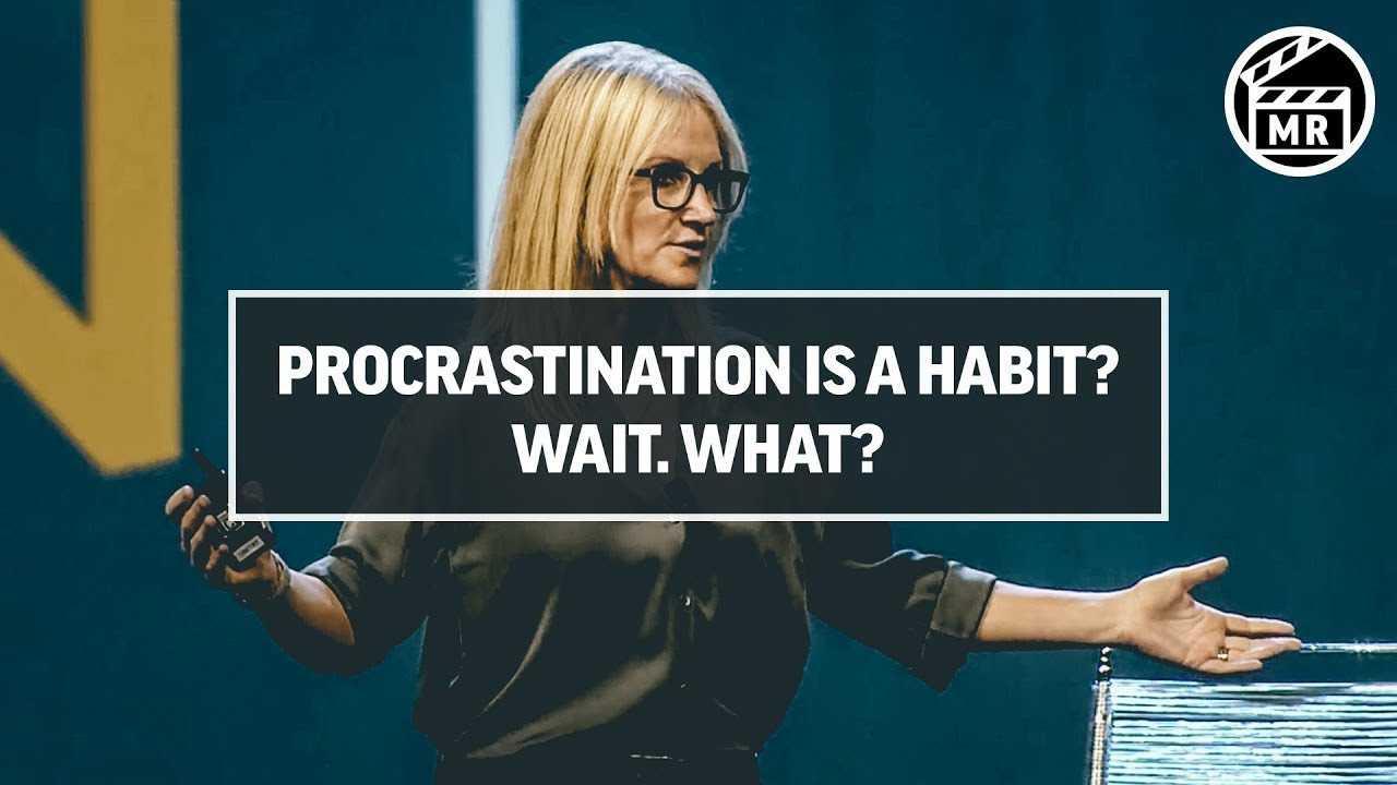 The ONLY Way To Stop Procrastinating | Mel Robbins