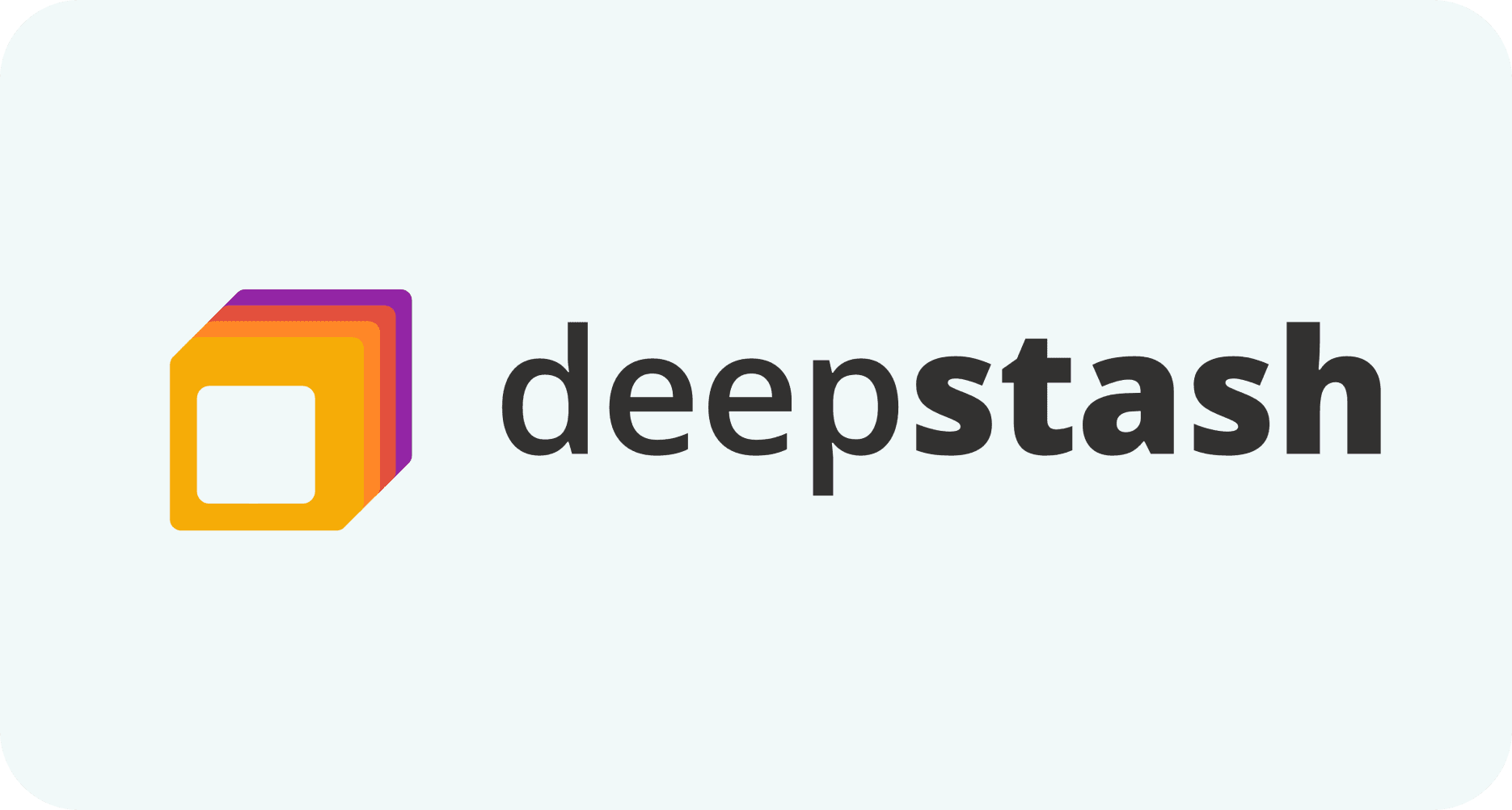 Deepstash Logo as an app that features adaptive learning