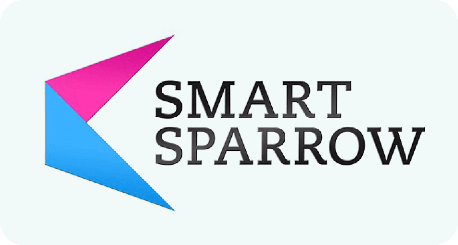 Smart Sparrow Logo as an app that features adaptive learning