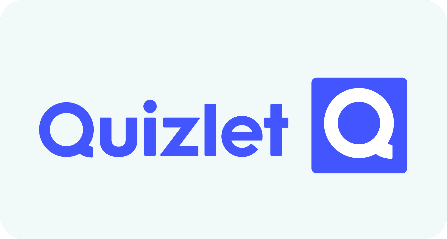 Quizlet Logo as an App that features Spaced Repetition