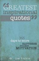 Greatest Inspirational Quotes