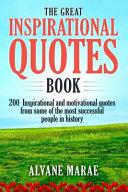 The Great Inspirational Quotes Book