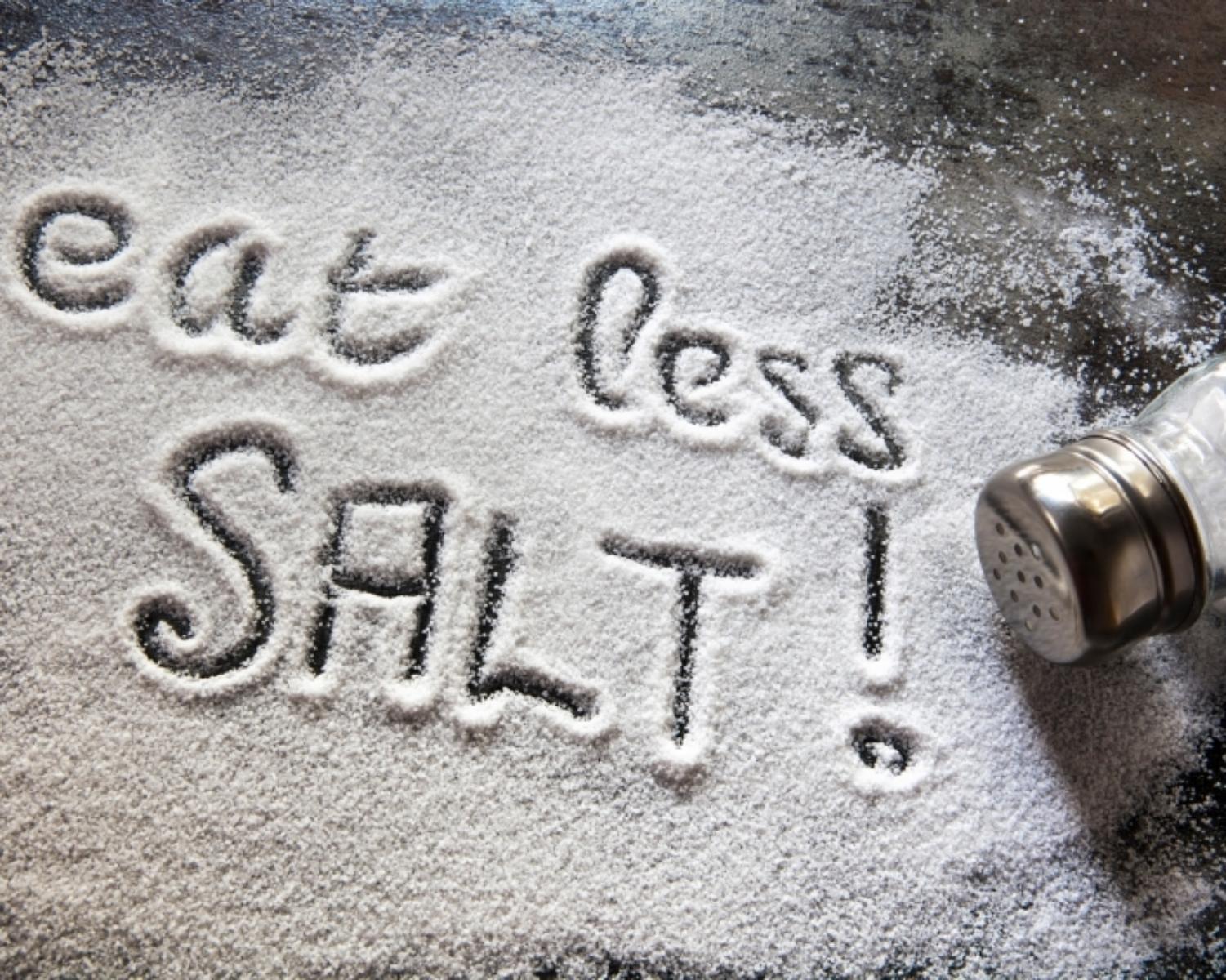 5. Reduce salt and sugar intake